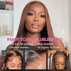 Chocolate Brown Straight Brazilian Wig