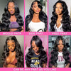 13x6 Body Wave Lace Front Human Hair Wigs
