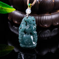 Burmese Jadeite Pixiu Pendant