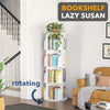 4-Tier Rotating Bookshelf Tower