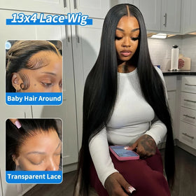 40 Inch Straight Human Wig