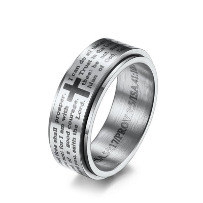 Stainless Steel Philippi Book Ring