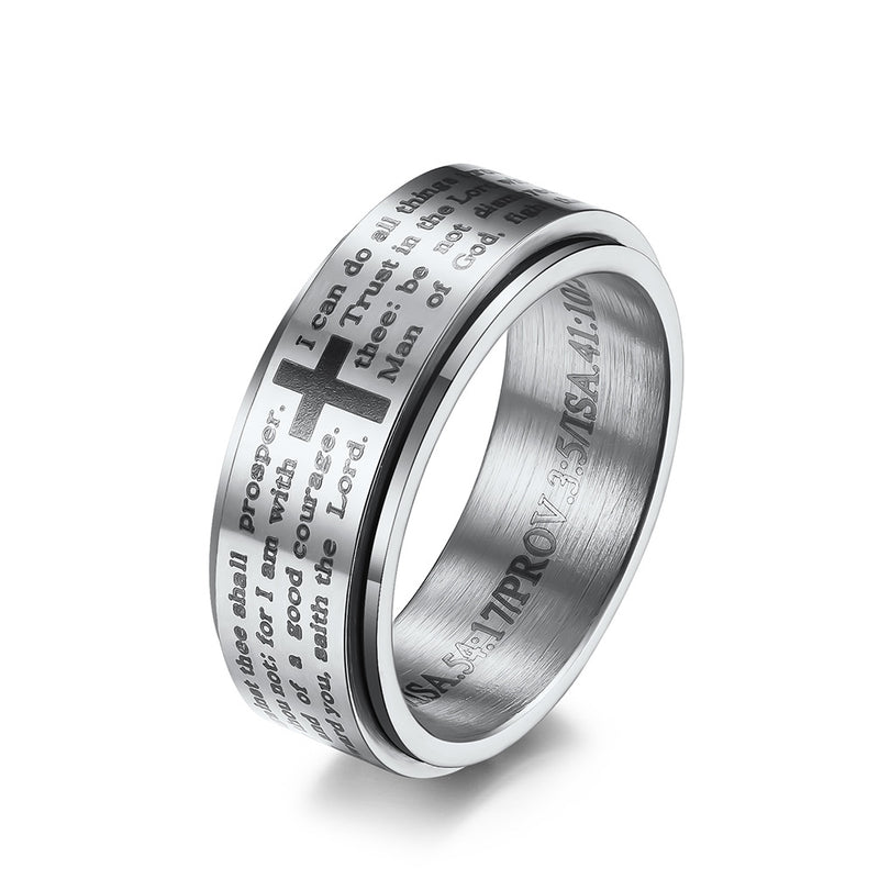 Stainless Steel Philippi Book Ring