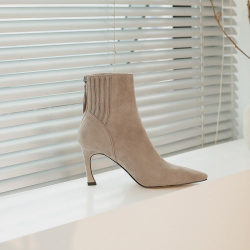 Women's Pointed Toe Short Boots