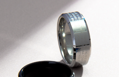 Stainless Steel Philippi Book Ring
