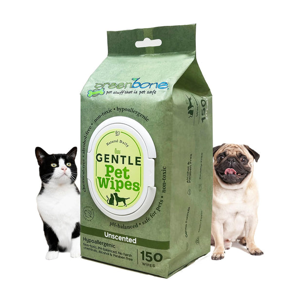 Greenbone Gentle Pet Wipes