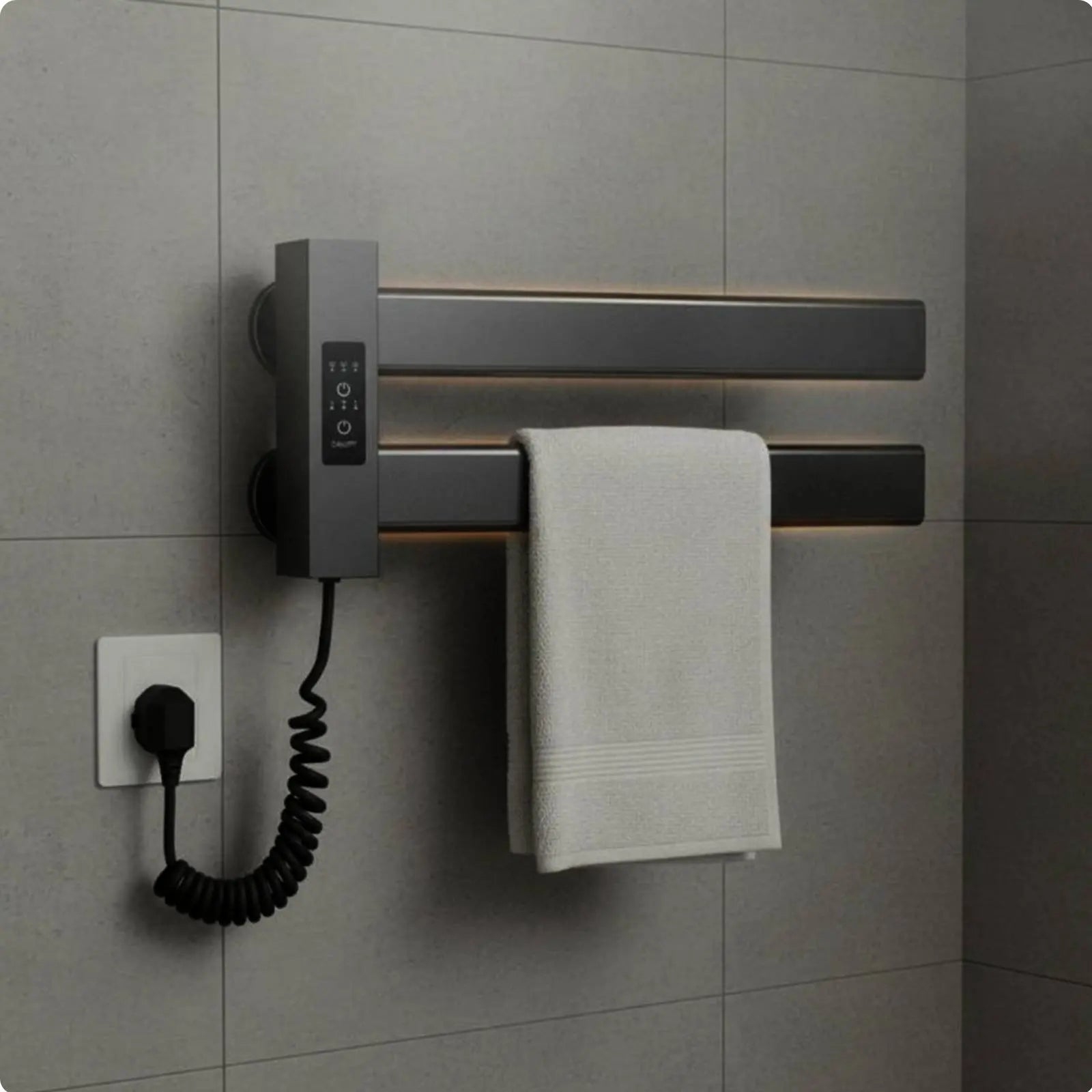 Smart Towel Heating Rack Quick Drying Electric Towel Warmer