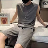 Sleeveless Tank Top, Two Piece Outfit