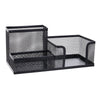 Metal Four-Grid Pen Holder for Office Use