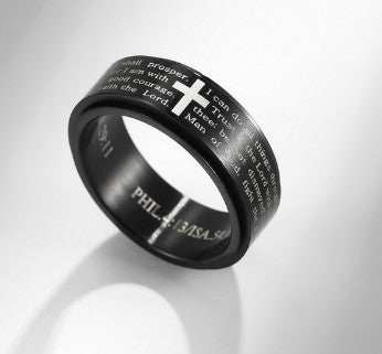 Stainless Steel Philippi Book Ring