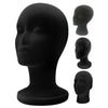 Black Velvet Mannequin Head