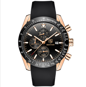Benyar Waterproof Quartz Men's Watch