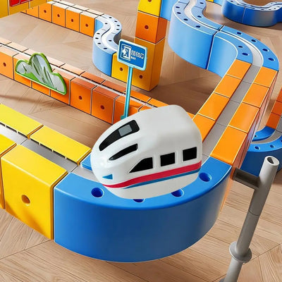 Magnetic Electric Train Toys