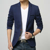 One Button Slim Fit Blazer