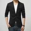One Button Slim Fit Blazer