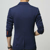 One Button Slim Fit Blazer