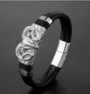 Men's Stainless Steel Braided Bracelet