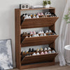 Shoe Cabinet with 3 Flip Drawers