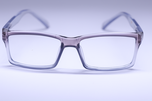 Purple Gradient Plastic Eyeglasses